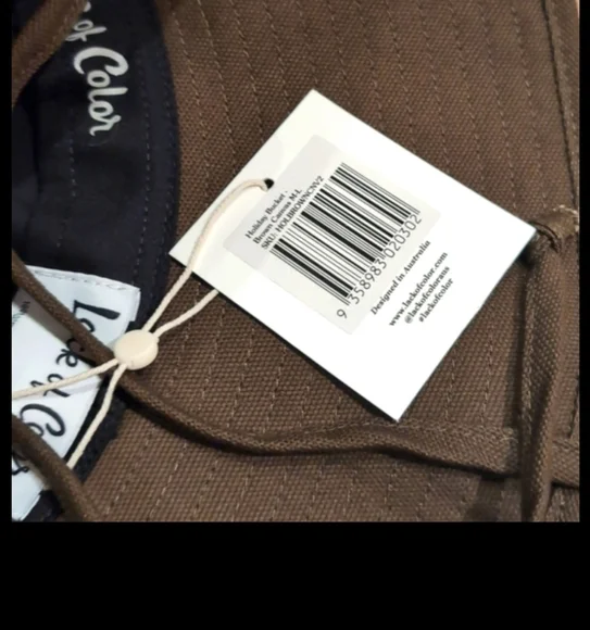 Lack of color Holiday bucket Hat new with tags , olive - Picture 7 of 8